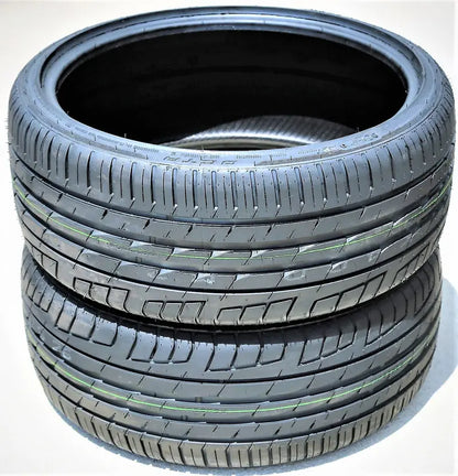 Set of 4 x 245/35R20 ZR 95Y XL All-Season Performance Tires  Full Set for 20172019 Mercedes-Benz E300 4Matic and 20102016 BMW 528i Base