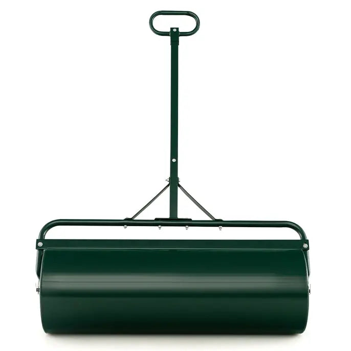 Dual-Use Lawn Roller  Push or Tow-Behind Sod Compactor with 17-Gallon Fill Capacity