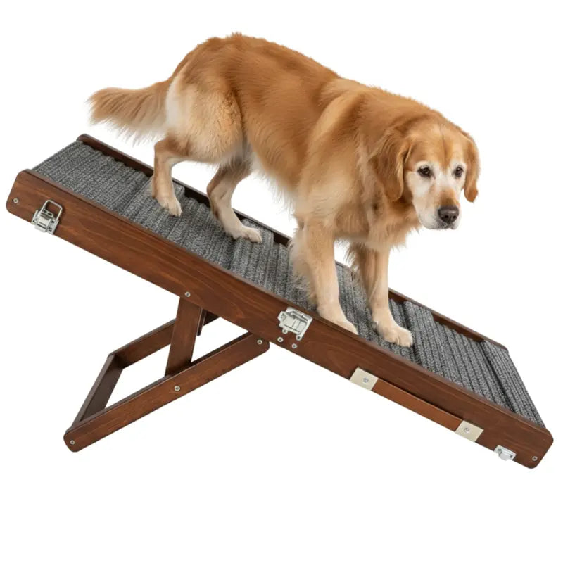 Adjustable Foldable Dog Ramp for Couch Access