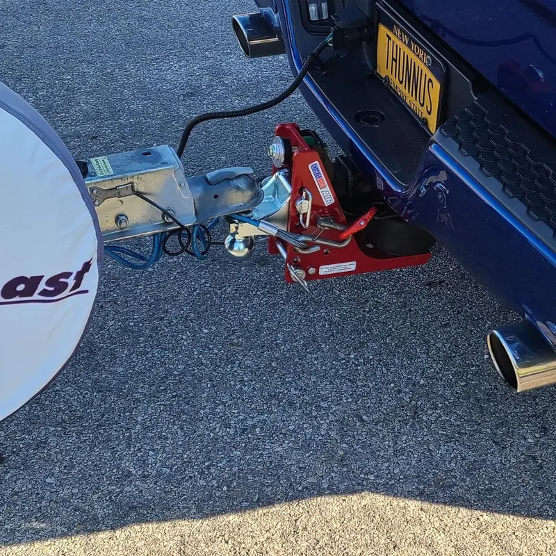 Air Hitch Dual-Ball Mount  Supports 2″ & 2-5/16″ Couplers, Rated for 12,000 lbs