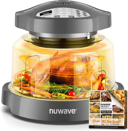 Nuwave Oven Pro Plus  Infrared Air Fryer Countertop Oven with Smart Cooking