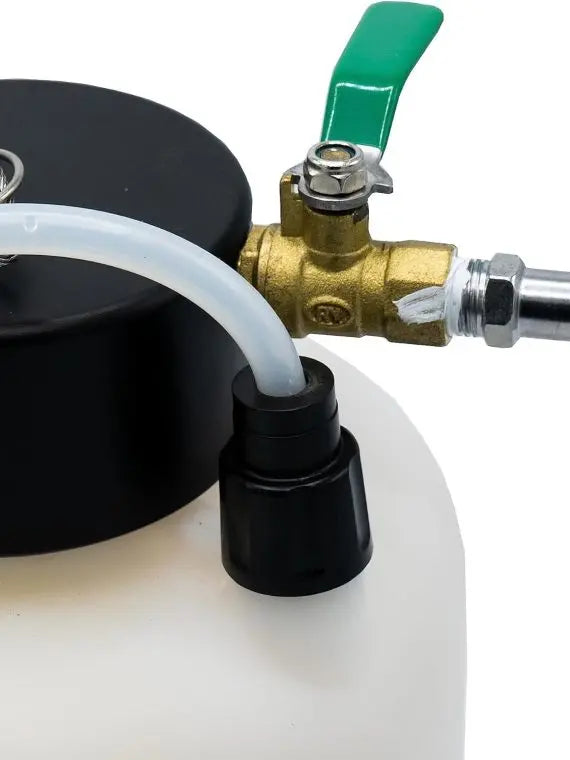 Professional 3L Pressure Brake Bleeder Kit with 1L Bottle, Compatible with ABS & Traction Control, Single-Person Use
