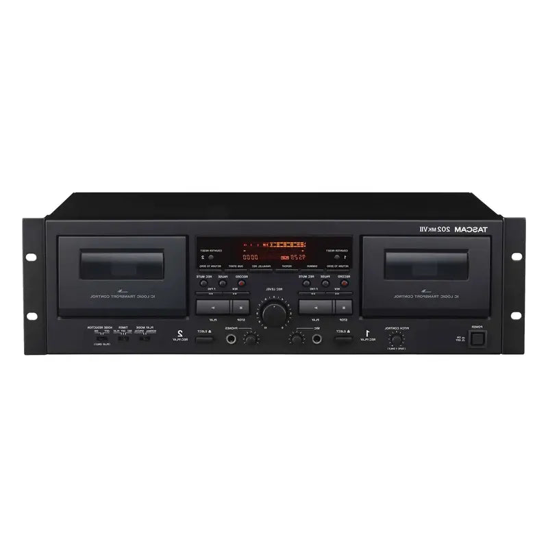 202MKVII Dual Cassette Deck  Professional Stereo Tape Recorder/Player