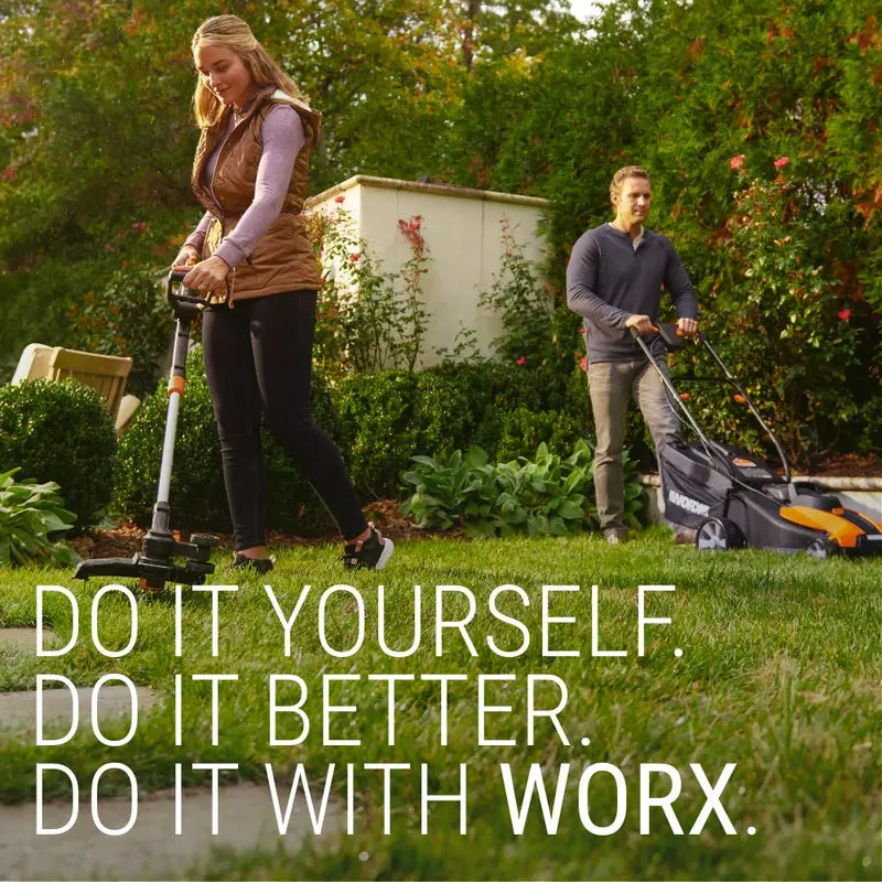 WORX WG896 12 Amp Electric Lawn Edger & Trencher, 7.5 Inch Blade, Adjustable Depth