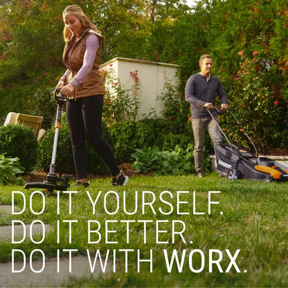 WORX WG896 12 Amp Electric Lawn Edger & Trencher, 7.5 Inch Blade, Adjustable Depth