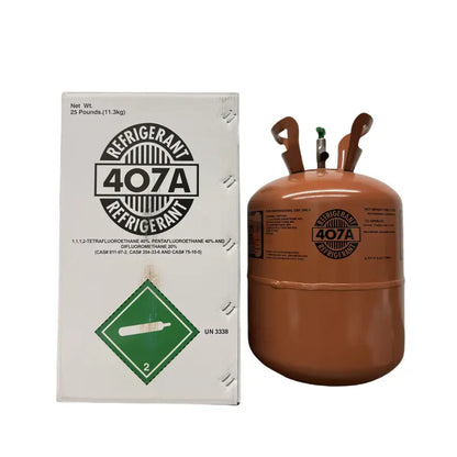 25 lb R407A Refrigerant  Zeotropic Blend for Low-Temperature Refrigeration Applications