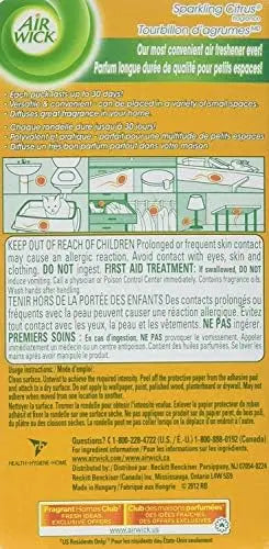 Air Wick Stick Ups Sparkling Citrus Freshener  2ct