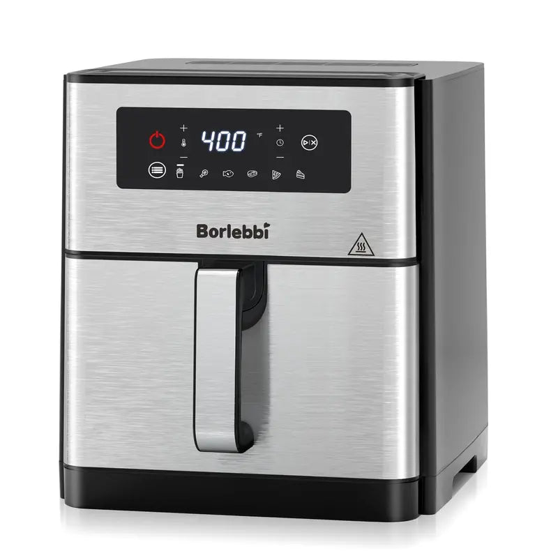 Borlebbi 10-Quart 1700W Family-Sized Air Fryer  Large-Capacity Countertop Oven