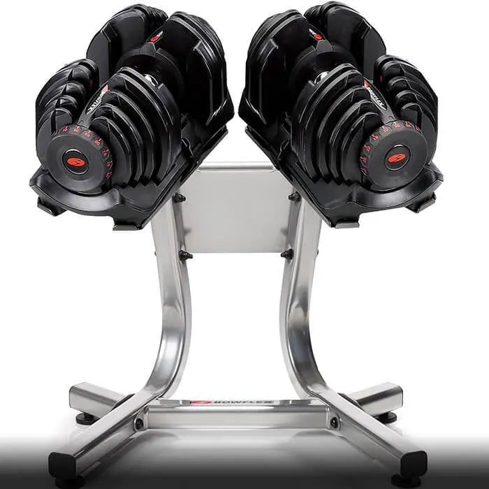 Bowflex SelectTech 1090 Adjustable Dumbbell Set  Pair with Digital Weight Selection