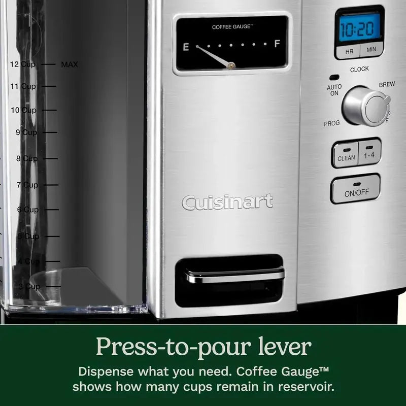 Cuisinart 12-Cup Programmable Drip Coffee Maker  DCC-3000P1 Thermal Carafe Model