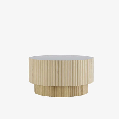 Table basse ronde design