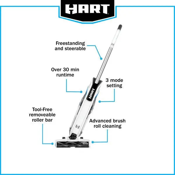 20-Volt High-Capacity Stick Vacuum — Cordless Lightweight Design (Battery Sold Separately)