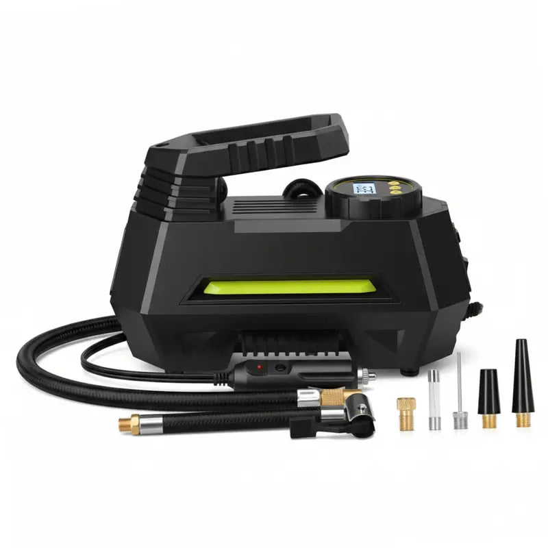 Digital 12V Tire Inflator with Auto Shut-Off, LED Display & 100 PSI Capacity