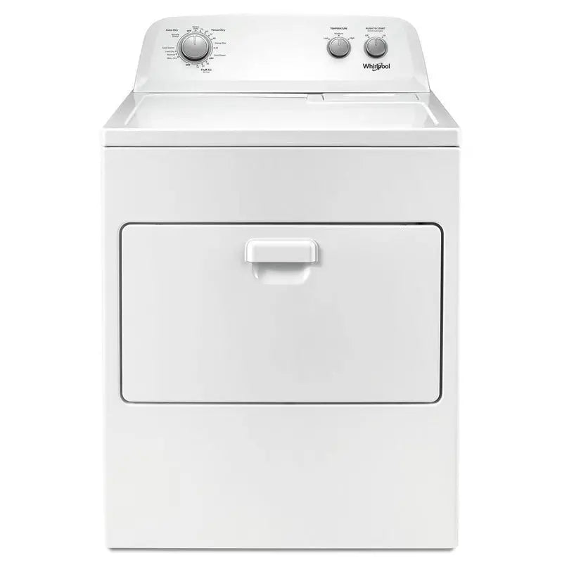 Whirlpool 7.0 cu. ft. Electric Dryer  AutoDry Sensing, Wrinkle Shield Option, and Clean White Exterior