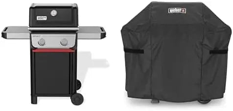Weber Spirit E-210 Liquid Propane Gas Grill — 2-Burner Outdoor BBQ