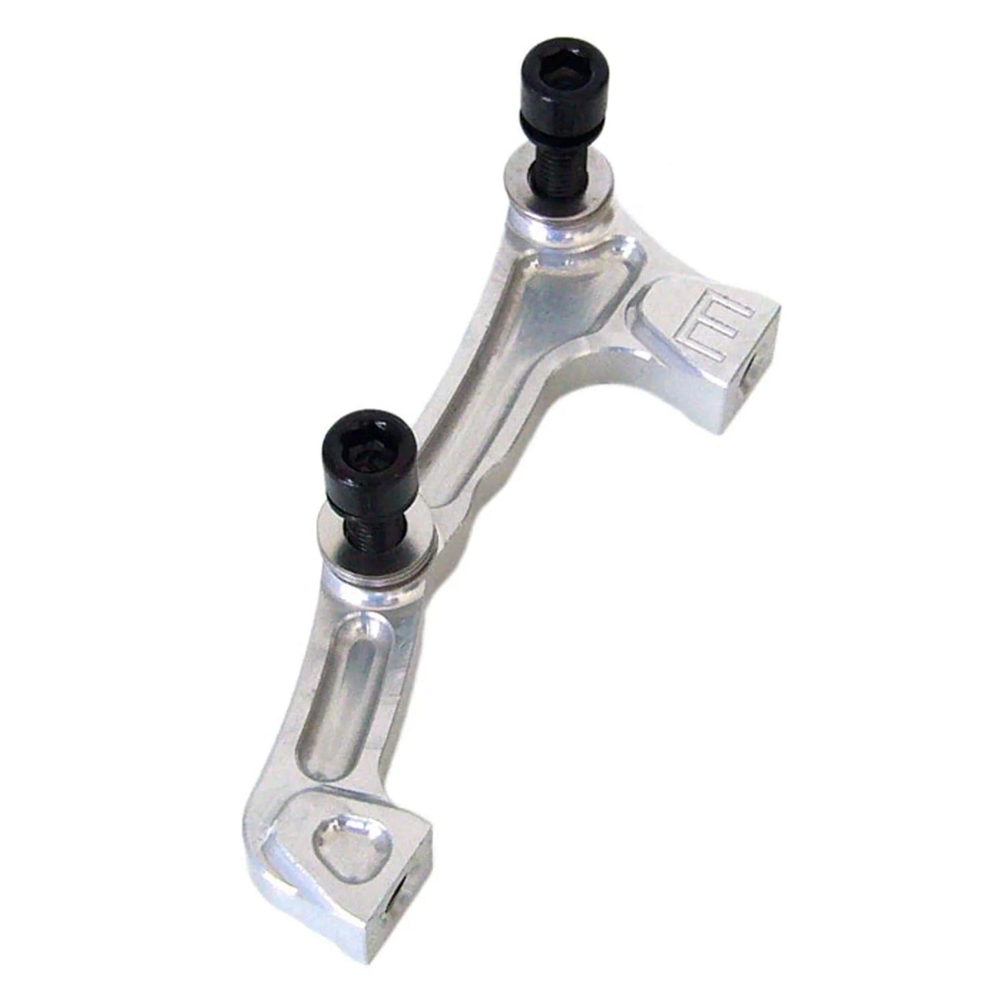 Adaptateur Étrier Avant PM / IS FOX 40 HOPE  Disque 203 mm #HBME Argent