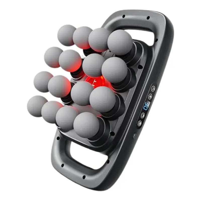 Cordless Handheld Massage Device with Interchangeable Therapeutic Attachments