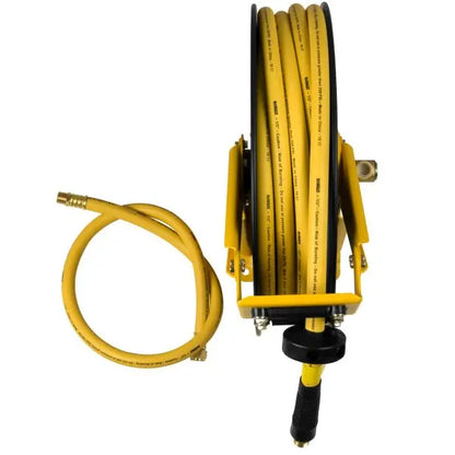 1/2-Inch x 50-Foot Auto-Retracting Double-Arm Air Hose Reel