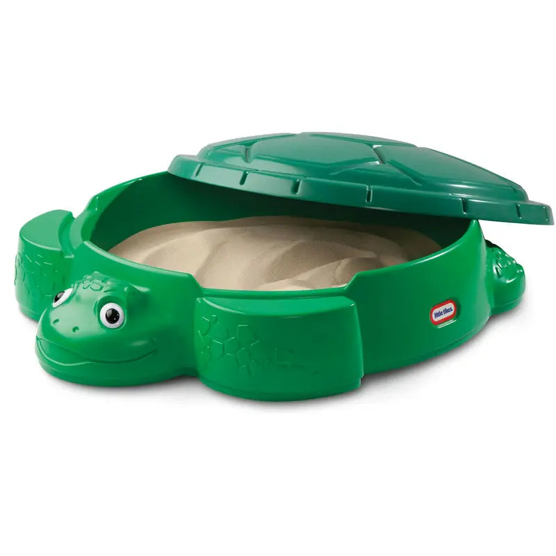 Little Tikes Turtle Sandbox  Durable Outdoor Play Sandpit for Kids