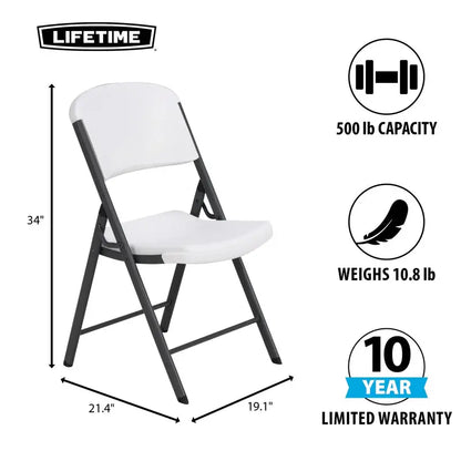 Lifetime Folding Table and Chair Set  Bulk Pack of 108 for Events, Catering, or Large Gatherings