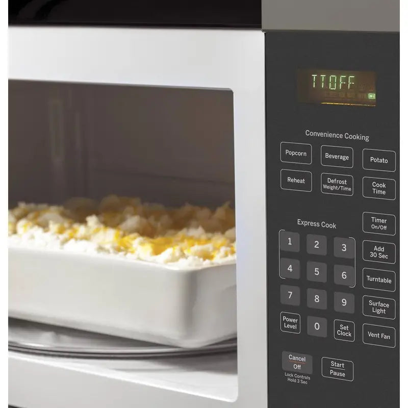 1.6 cu. ft. Fingerprint-Resistant Slate Over-the-Range Microwave