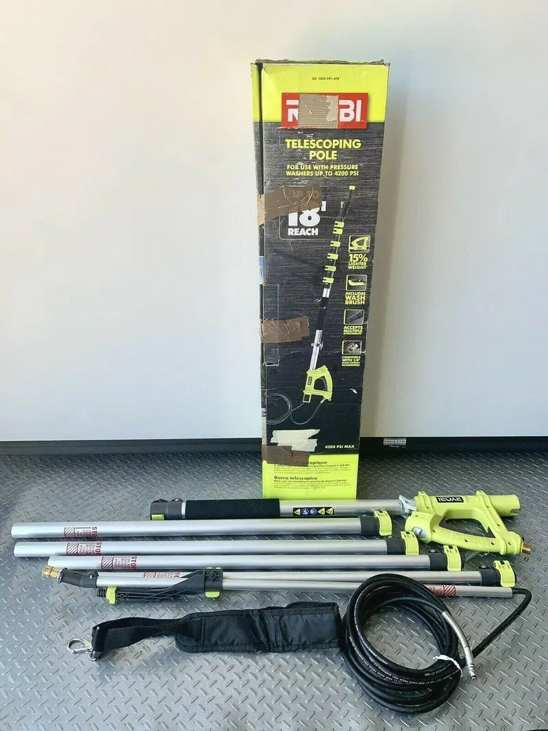 RYOBI 18-Foot Pressure Washer Extension Pole  Compatible Up to 4200 PSI