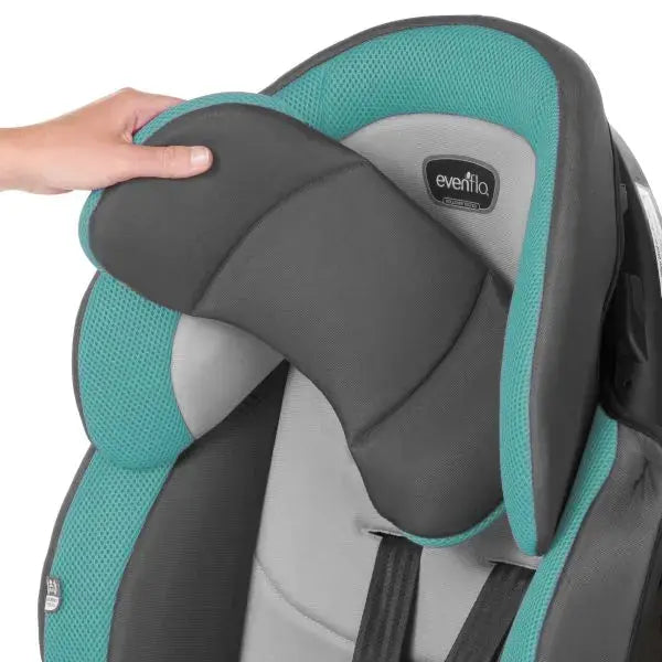 Chase Plus 2-in-1 Convertible Booster Seat  Grenada Green, Rear-Facing to Forward-Facing