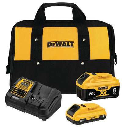 DeWalt 20V MAX XR Cordless Brushless Drywall Screw Gun  2 Batteries & Charger