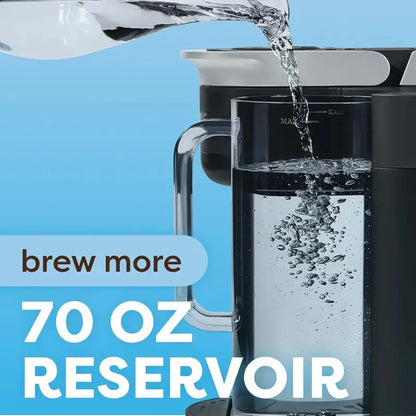 K-Brew+Chill Single-Cup Brewer: Hot & Iced Coffee Maker with 70 oz Detachable Water Reservoir