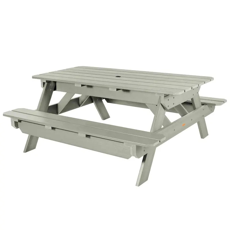 HIGHWOOD Eco-Conscious Picnic Table  Recycled Plastic Construction