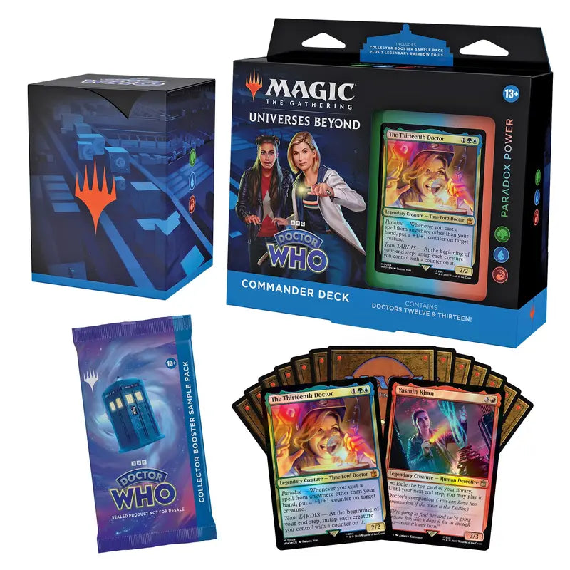 Magic: The Gathering Doctor Commander Deck Bundle  Preconstructed MTG Strategy Set
