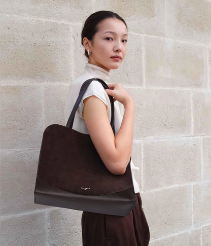 Medium Oak | Suede Moka