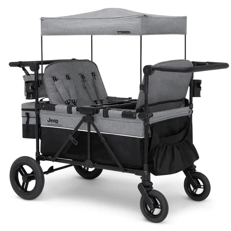 Delta Children Jeep Wrangler 4-Seat Stroller Wagon  Deluxe Model