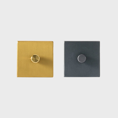 Single Rotary Wall Dimmer in Graphite