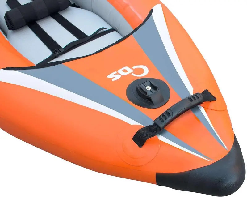 Driftsun Rover 120/220 Inflatable Tandem Kayak — Whitewater-Ready with High-Pressure Floor, EVA Seats & Full Accessory Kit