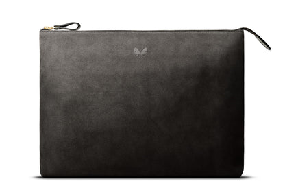 Suede Flight Folio XL - Storm Grey