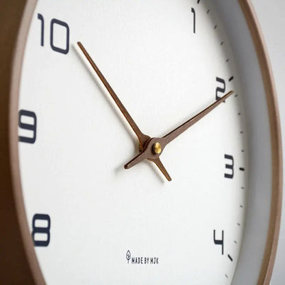 Scandinavian Silent Wall Clock  Simple, Functional, and Stylish