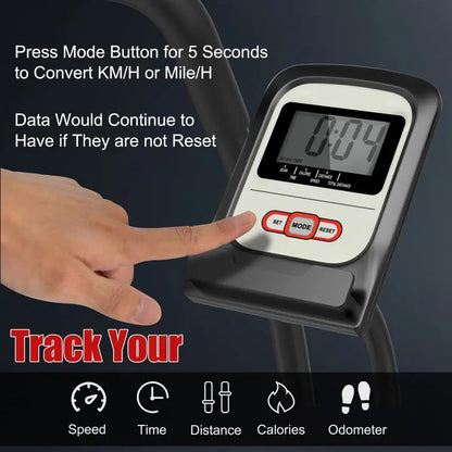 Air Resistance Exercise Bike  Fan-Driven Stationary Cycle with Infinite Resistance Levels