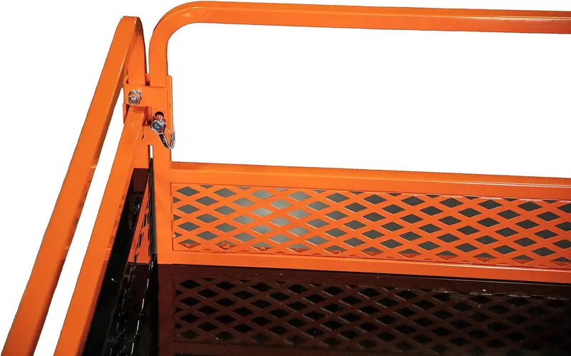 MOTOALLIANCE 1500lb Utility Cart Trailer with Tilt Bed & Mesh Sides for ATV/UTV/Lawn Tractor