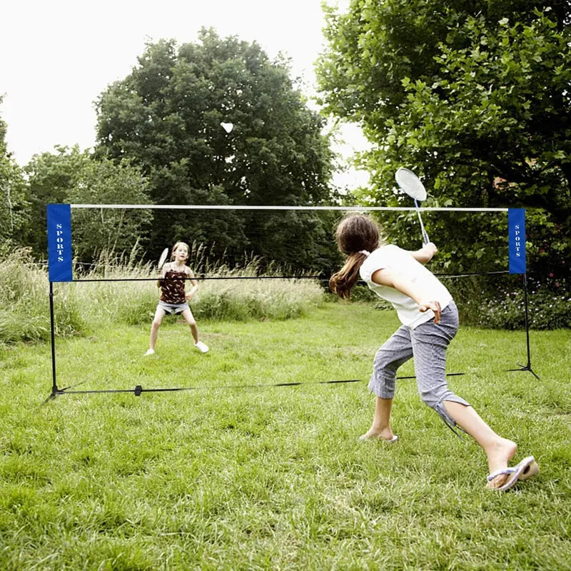 Multi-Sport Portable Net  Adjustable for Badminton, Pickleball, Volleyball, Tennis & Training