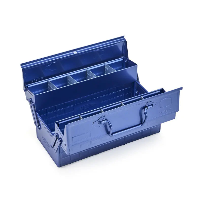 Toyo ST-350 Portable Tool Box  Metallic Periwinkle Colorway