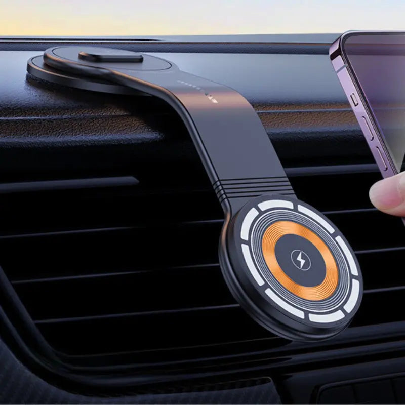 Flexible Bendable MagSafe Car Charger  Adjustable Angle & Compact Design