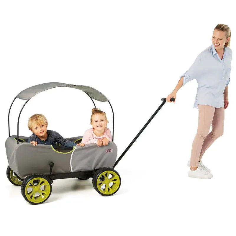 Hauck ECOmobil Foldable Hand-Pull Wagon  Forest