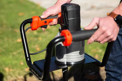 XtremepowerUS 1500W Post Hole Digger  Earth Auger for Fencing and Landscaping Projects