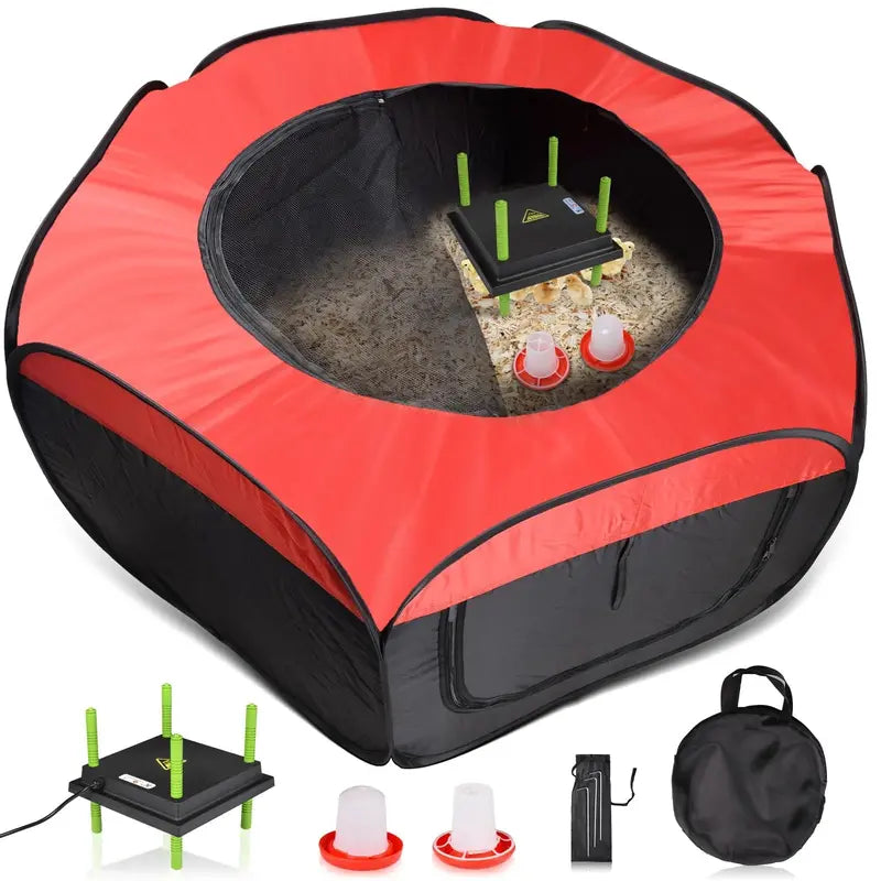 Tetuga Chick Brooder Box  Insulated Starter Kit for Newborn Chicks & Poults