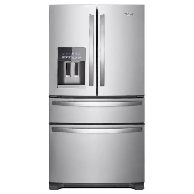 Whirlpool 4-Door French Door Refrigerator  24.5 Cu. Ft., Fingerprint-Resistant Stainless Steel, Ice Maker & ENERGY STAR® Certified