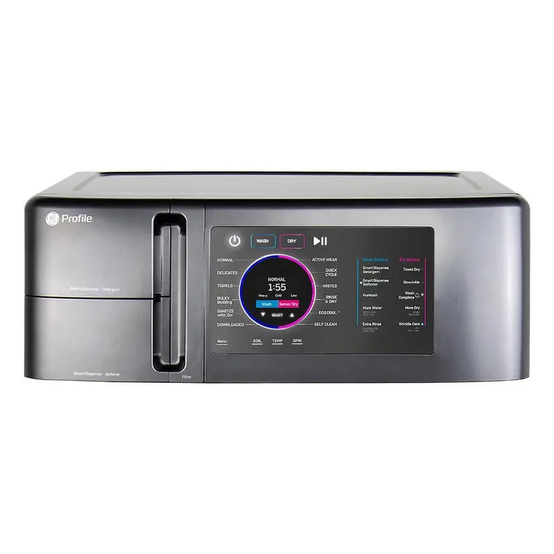 GE Profile UltraFast Ventless Combo Washer & Dryer  4.8 Cu. Ft. Heat Pump Technology in Carbon Graphite Finish