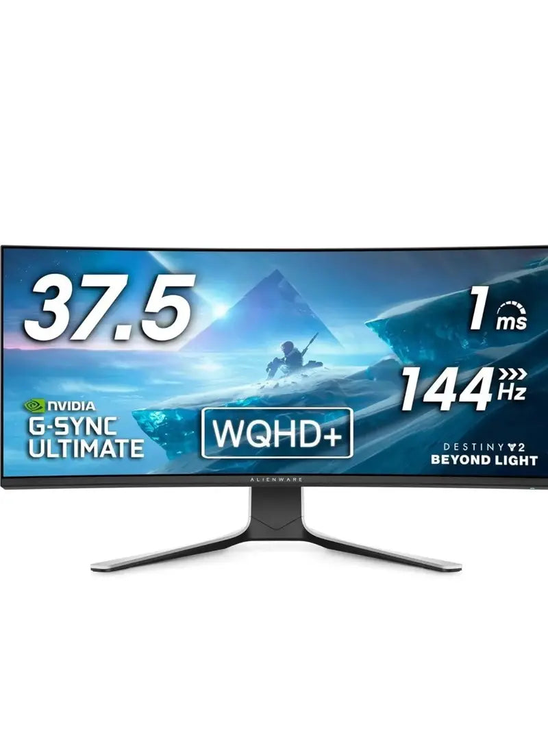 Alienware AW3821DW 38″ Ultrawide Curved Gaming Monitor  WQHD, 144Hz, G-SYNC Ultimate, HDR600