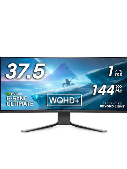 Alienware AW3821DW 38″ Ultrawide Curved Gaming Monitor  WQHD, 144Hz, G-SYNC Ultimate, HDR600