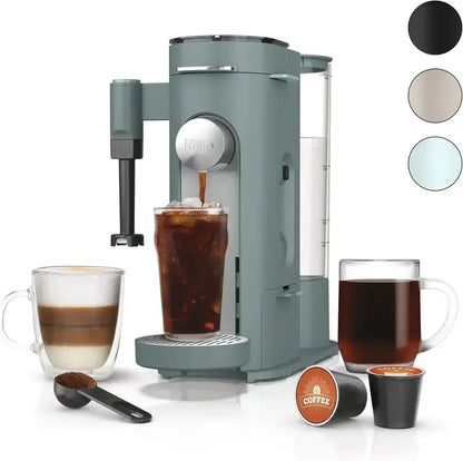 Ninja Single-Serve Coffee Maker with 56 oz Reservoir and Stone Finish